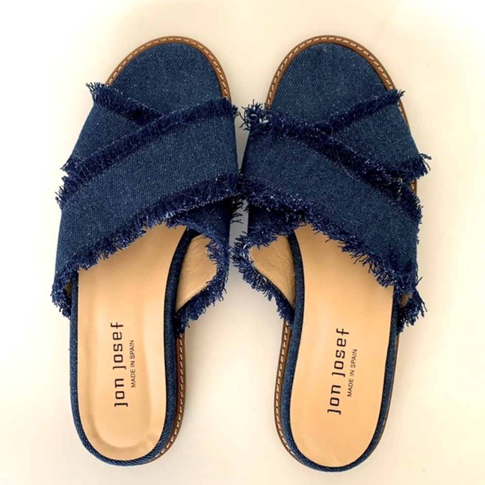 Jon Josef Denim Sandals
